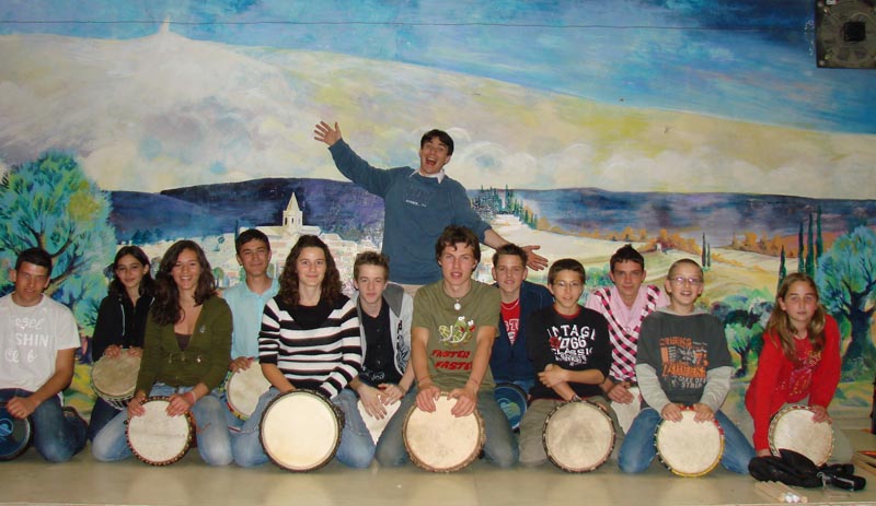 Ateliers de percussions de Mazan