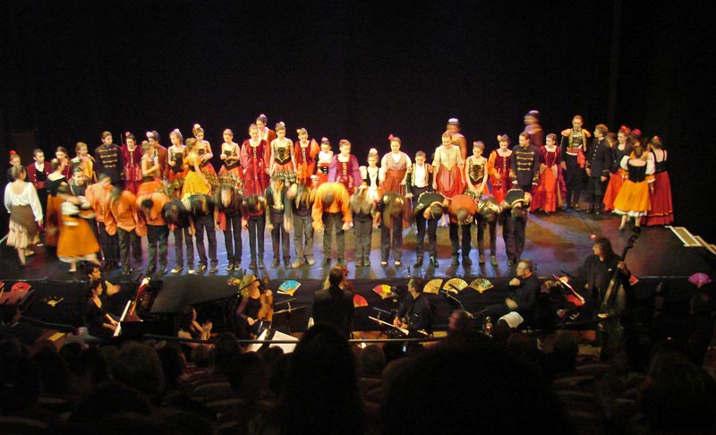 Salut de l'atelier percussions ! Bravo !!!
