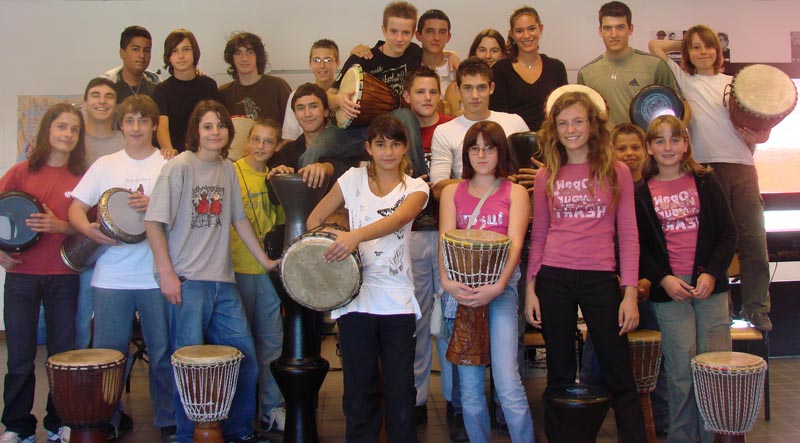 Club Percussions 2007-2008.