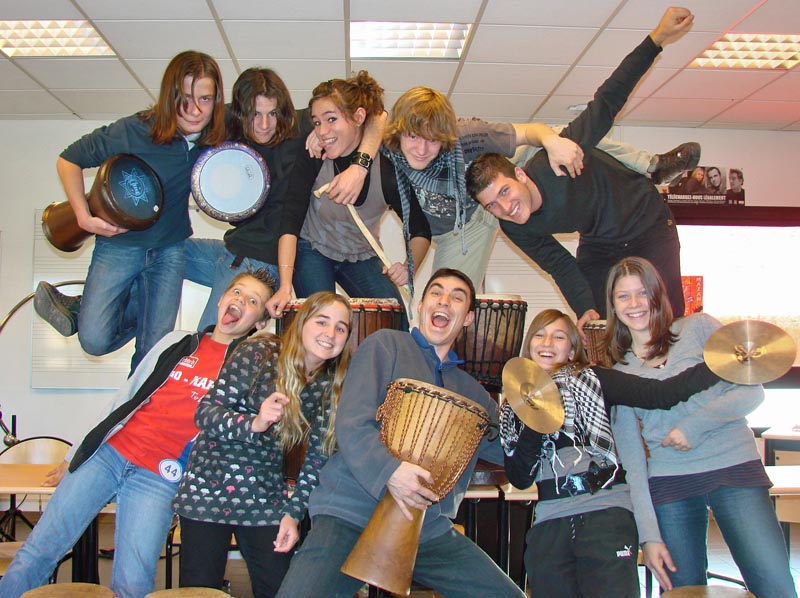 CKPM Club Percussions 2008-2009.